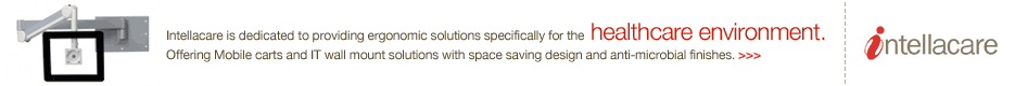 Intellacare is dedicated to providing ergonomic solutions specifically for the healthcare environment.Offering Mobile carts and IT wall mount solutions with space saving design and anti-microbial finishes. Click to learn more.